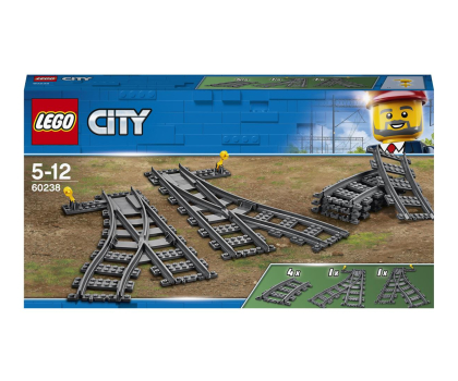 Klocki LEGO® LEGO City 60238 Zwrotnice